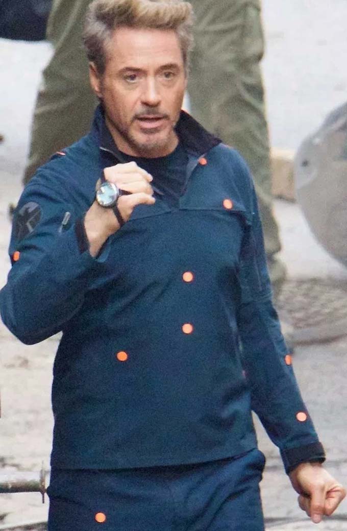 Robert Downey Jr Tony Stark Avengers Endgame Iron-Man Jacket