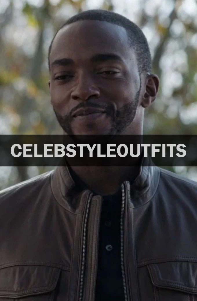 Sam Wilson Falcon Avengers Endgame Anthony Mackie Brown Jacket