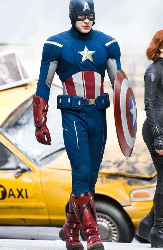 Chris Evans The Avengers Captain America Steve Rogers Jacket