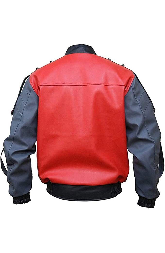 Back To The Future Marty McFly Michael J Fox Cosplay Jacket marty-mcfly-back-the-future-jacket