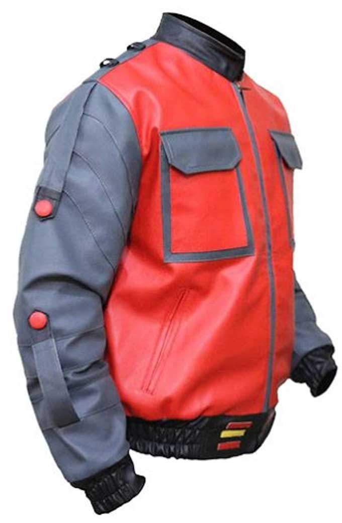 Back To The Future Marty McFly Michael J Fox Cosplay Jacket marty-mcfly-back-the-future-jacket
