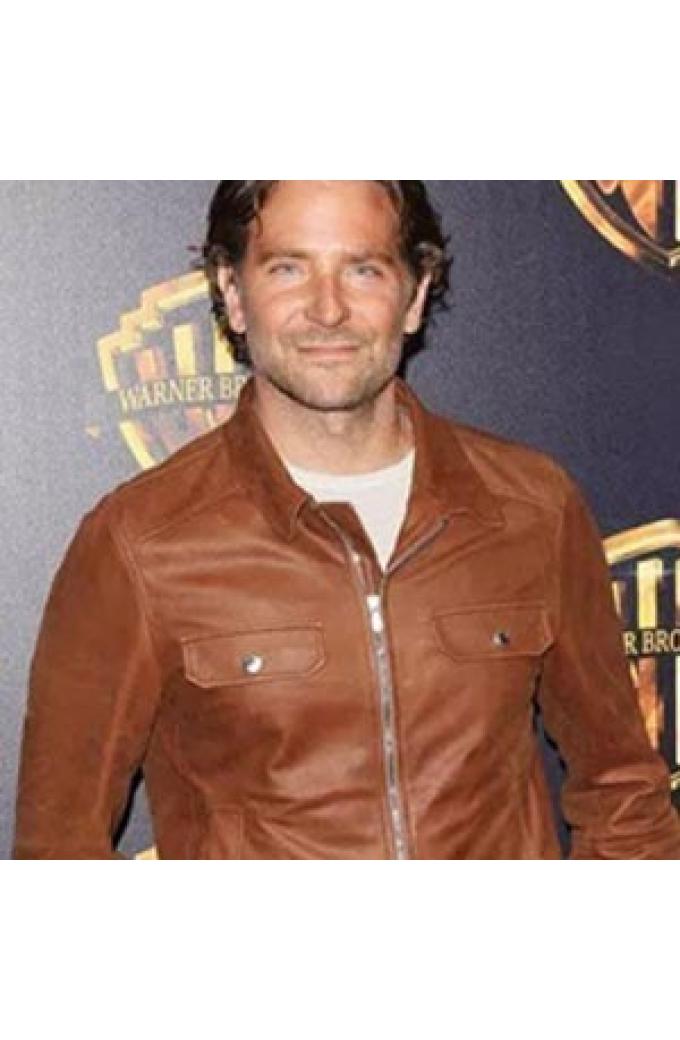 Bradley Cooper Leather Jackets And Cotton Coats Collection
