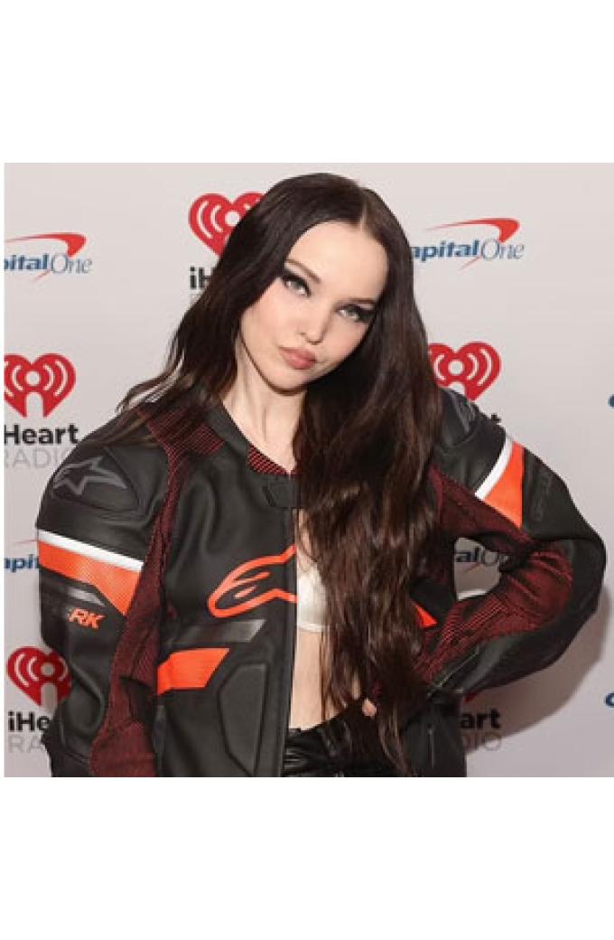 Dove Cameron Leather Jackets And Cotton Coats Collection