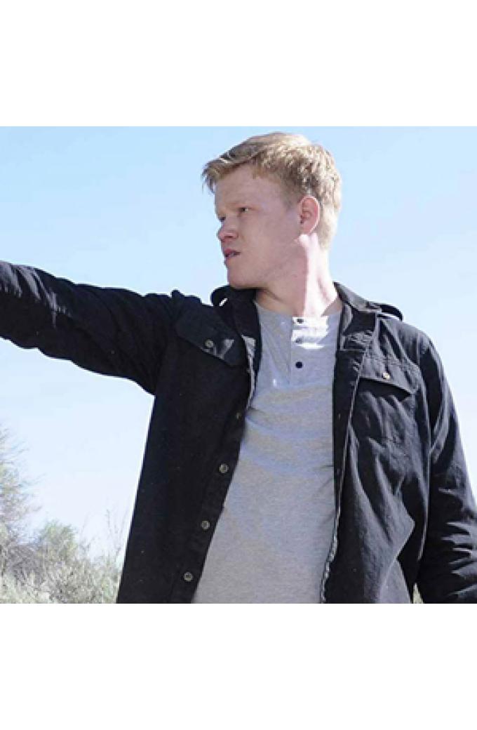 Jesse Plemons Leather Jackets And Cotton Coats Collection