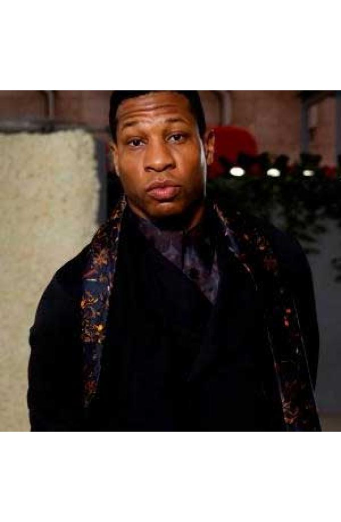 Jonathan Majors Leather Jackets And Cotton Coats Collection
