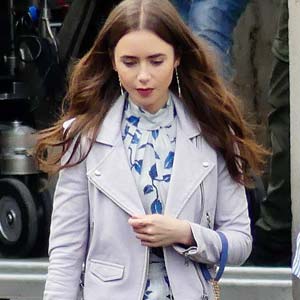 Lily Collins Jackets
