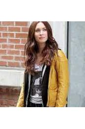 Megan Fox Leather Jackets And Cotton Coats Collection