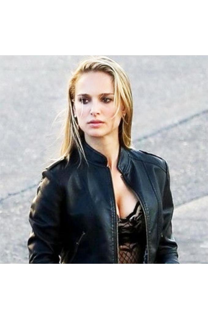 Natalie Portman Cotton Coats And Leather Jackets Merchandise