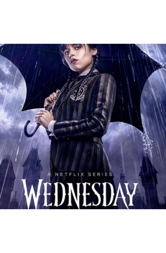 Netflix Wednesday TV Show Leather Jackets Merchandise