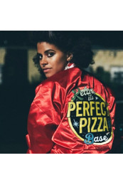 Zazie Beetz Leather Jackets And Cotton Coats Collection