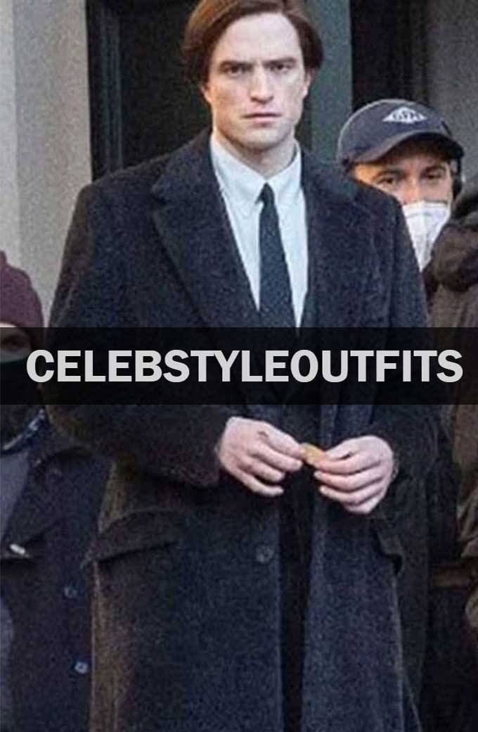 The Batman Robert Pattinson Bruce Wayne Black Coat