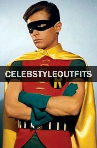 Batman TV Series Robin Burt Ward Dick Grayson Red Cotton Vest