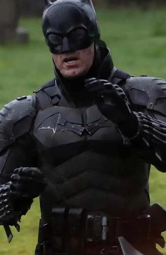 Bruce Wayne The Batman Robert Pattinson Black Leather Jacket