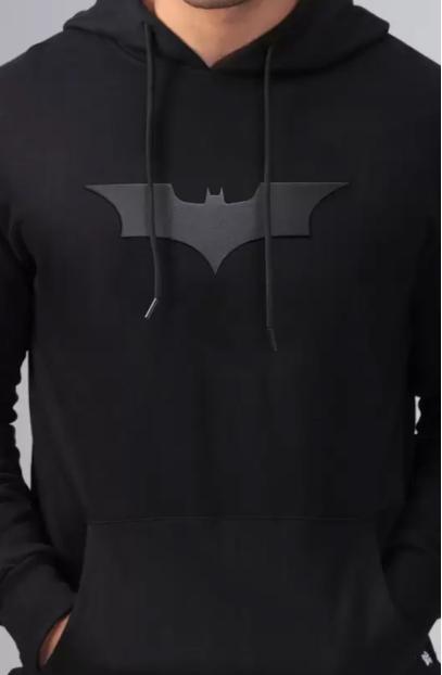 Batman Arkham Knight Hush Logo Bruce Wayne Black Wool Hoodie arkham-knight-batman-hoodie