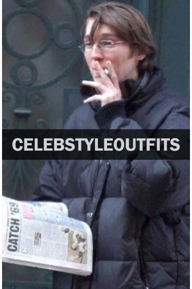 Batman Paul Dano Riddler Edward Nashton Black Puffer Jacket