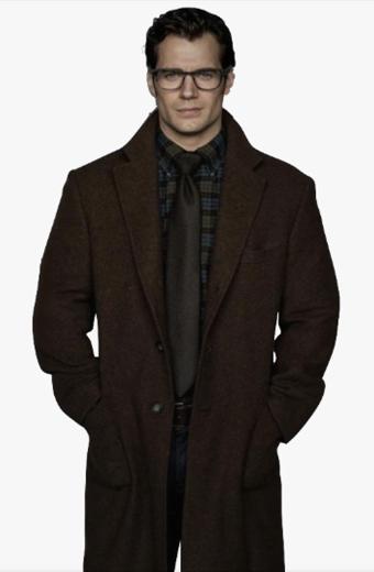 Henry Cavill Batman v Superman Dawn of Justice Clark Kent Coat