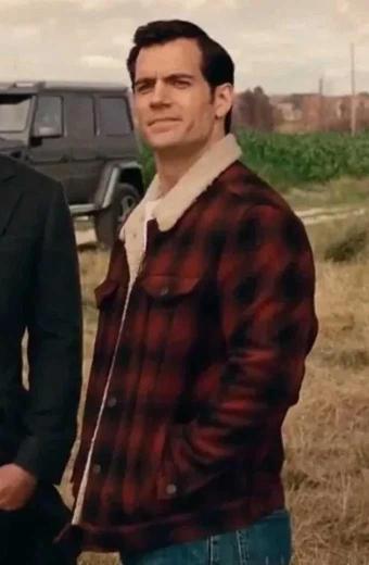 Dawn of Justice Batman v Superman Clark Kent Plaid Jacket