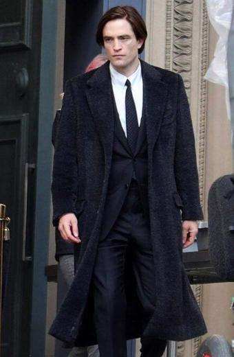 The Batman Robert Pattinson Bruce Wayne Black Trench Coat