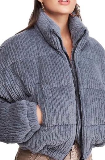 Maya Andersson Miriam Ingrid Beartown Grey Corduroy Jacket