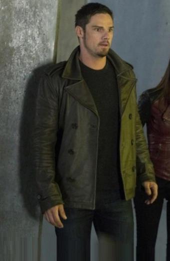 Beauty And The Beast Jay Ryan Bobby Black Trench Blazer