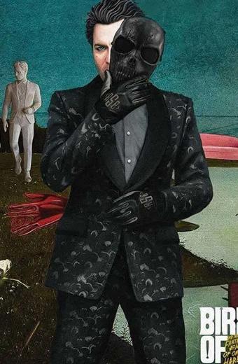 Ewan McGregor Birds Of Prey Black Mask Roman Sionis Suit