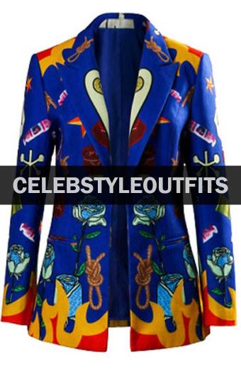Harley Quinn Birds Of Prey Margot Robbie Cosplay Embroidered Coat
