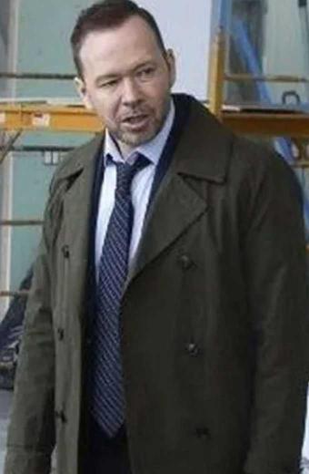 Danny Reagan Donnie Wahlberg Blue Bloods Green Trench Coat