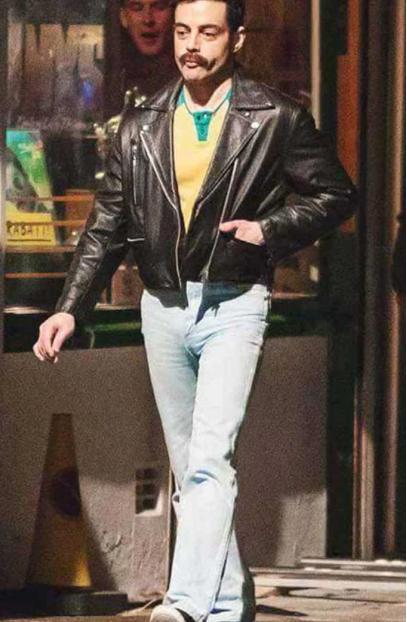 Bohemian Rhapsody Rami Malek Freddie Mercury Bomber Jacket rami-malek-bohemian-rhapsody-jacket