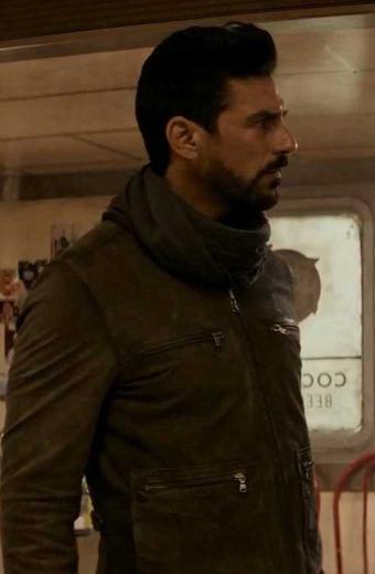 Eric Etebari Roy Pulver Boss Level Brown Suede Leather Jacket