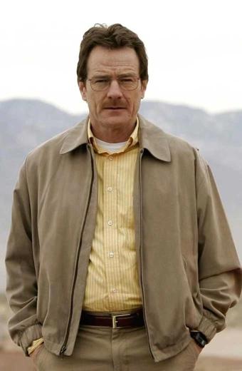 Bryan Cranston Breaking Bad Walter White Khaki Bomber Jacket