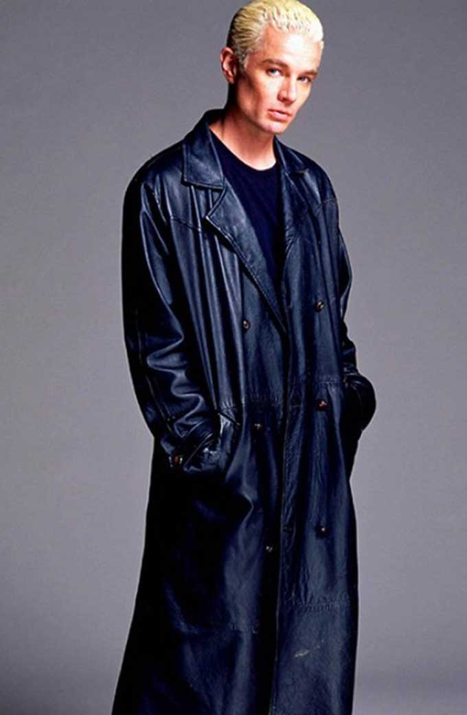 Buffy The Vampire Slayer James Spike Leather Coat