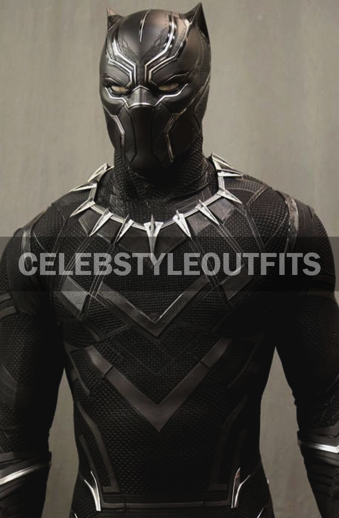 Captain America Civil War Black Panther Costume Jacket