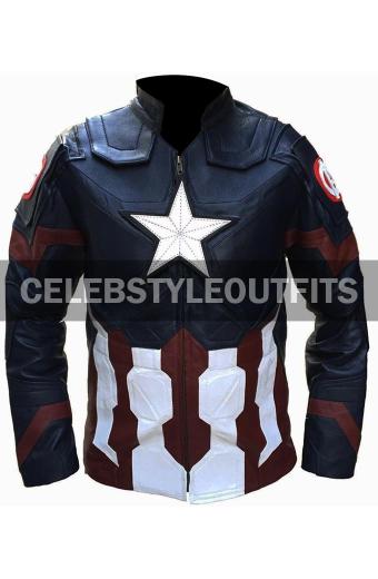Steve Rogers Captain America Civil War Chris Evans Jacket