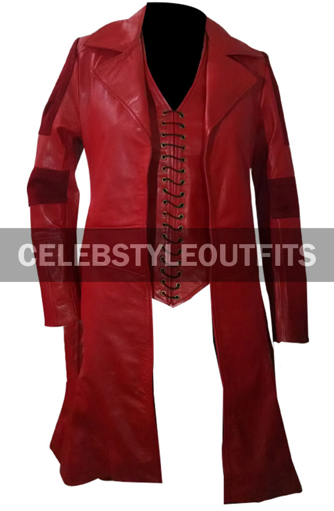 Wanda Maximoff Captain America Civil War Scarlet Witch Coat