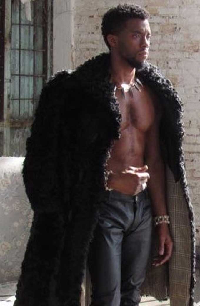 Chadwick Boseman Coat