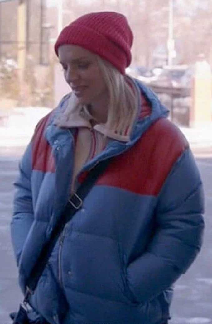 Kara Killmer Sylvie Brett Chicago Fire Quilted Puffer Jacket