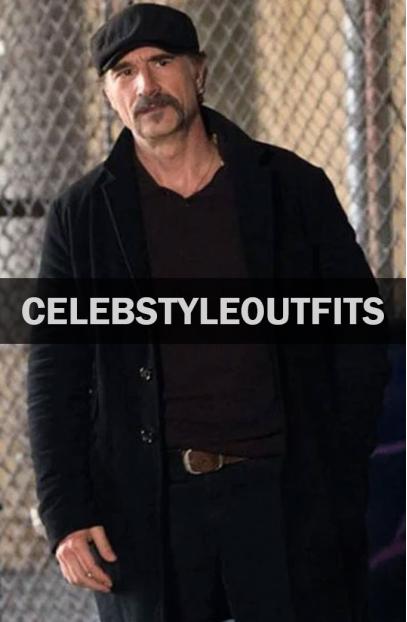 Alvin Olinsky Elias Koteas Chicago PD Black Long Trench Coat chicago-pd-alvin-olinsky-black-coat