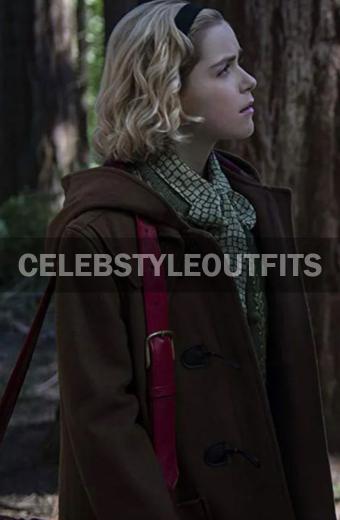 Kiernan Shipka Chilling Adventures Of Sabrina Wool Duffle Coat