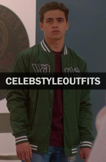 Robby Keene Cobra Kai Tanner Buchanan Vans Varsity Jacket