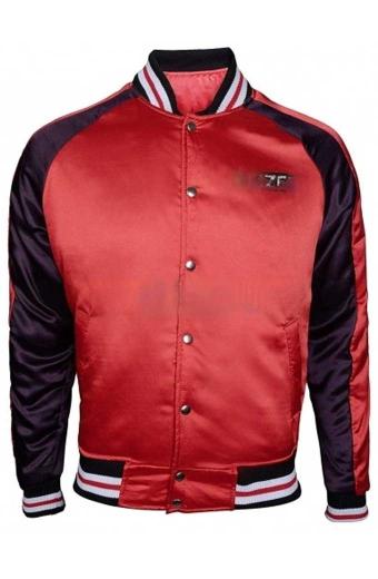 The Get Down Brothers Dizzee Satin Varsity Jacket