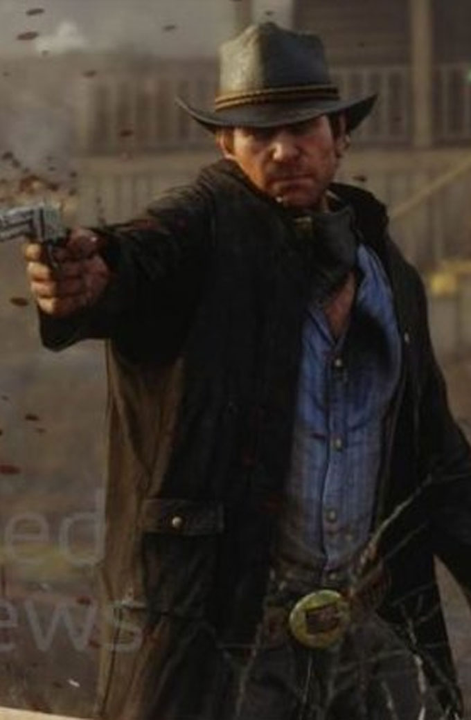 Arthur Morgan Red Dead Redemption II Leather Jacket