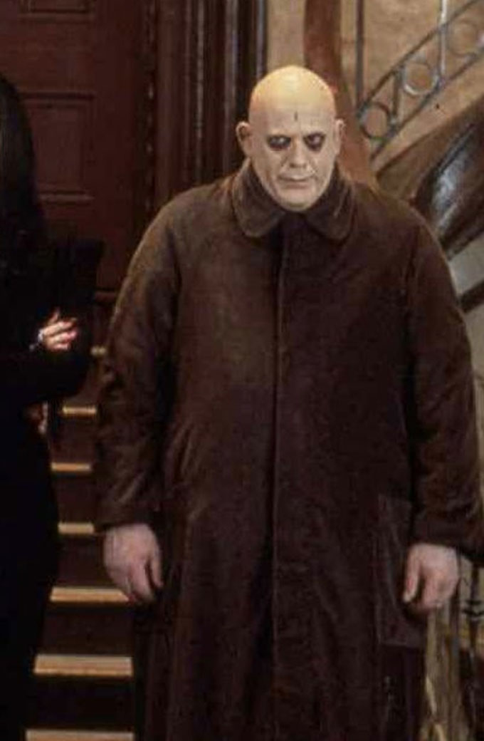 Chris The Addams Family Uncle Fester Addams Fur Coat