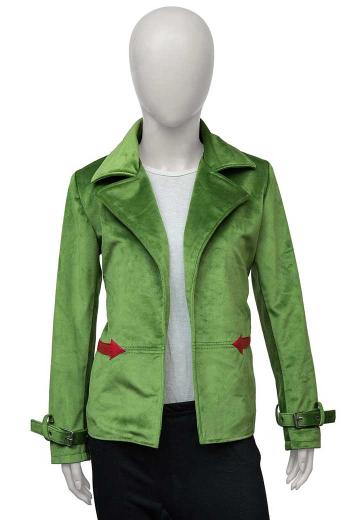 BoJack Horseman Diane Nguyen Green Velvet Jacket