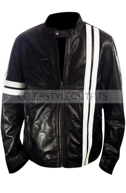 Driver San Francisco John Tanner Black Racer Leather Jacket john-tanner-driver-san-francisco-jacket