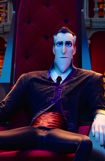 Count Dracula Monster Family 2 Jason Isaacs Cosplay Coat