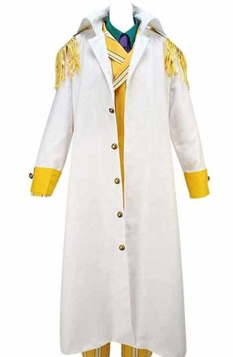 One Piece Borsalino White Costume Coat