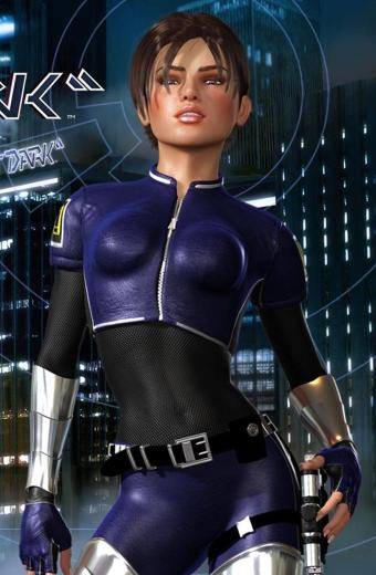 Perfect Dark Agent Joanna Dark Cosplay Leather Jacket