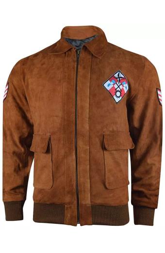 Ryo Hazuki Shenmue Brown Cosplay Bomber Jacket
