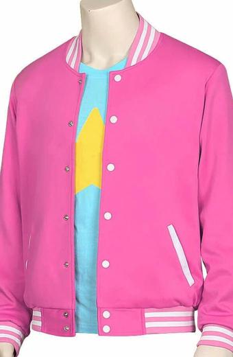 Steven Universe Varsity Pink Leather Jacket