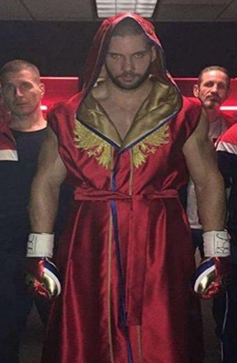 Creed II Florian Munteanu Victor Drago Satin Hooded Coat